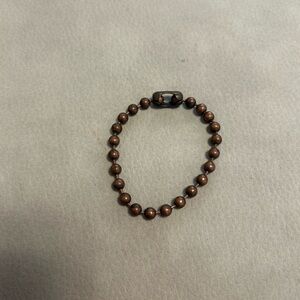 Brown Beaded Bracelet